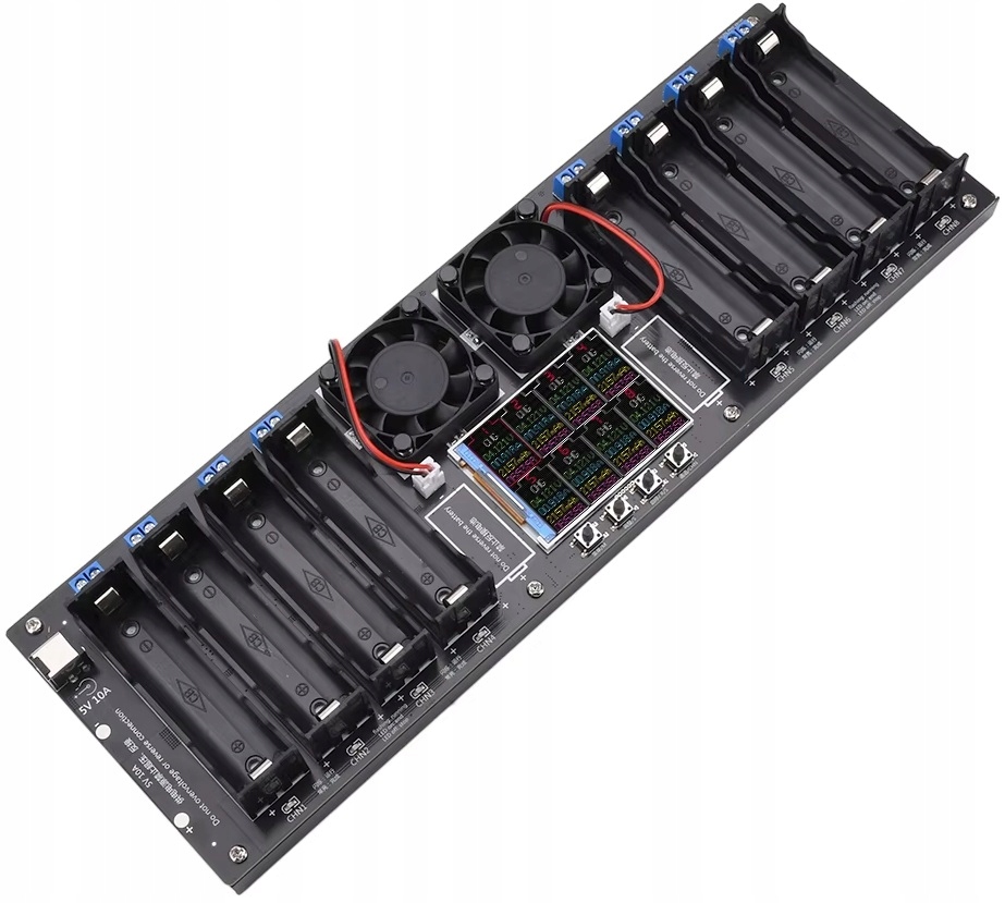 Tester, merač článkov akumulátorov Li-ion 18650 8k