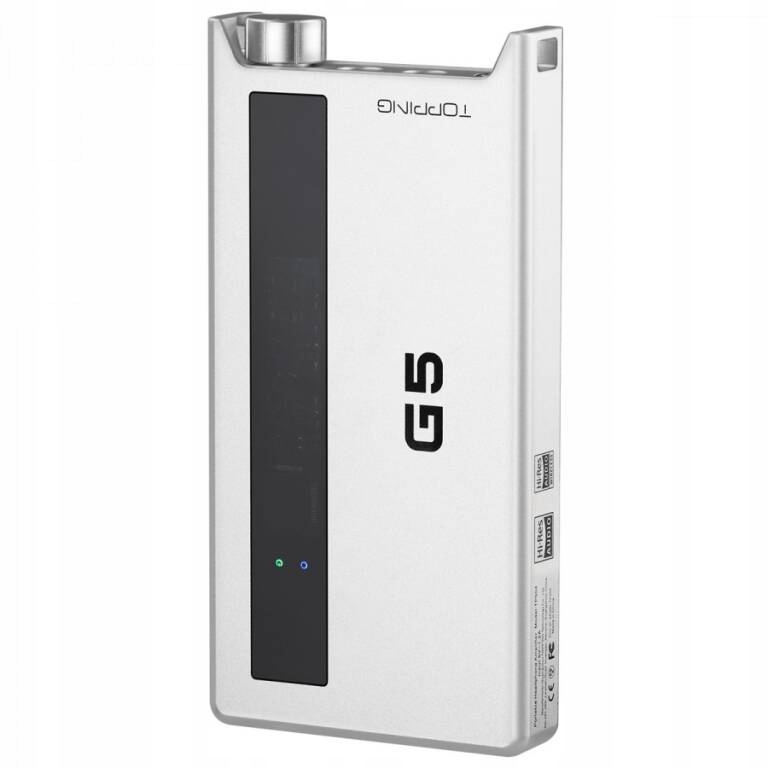 Topping G5 Srebrny DAC z Wzmacniaczem