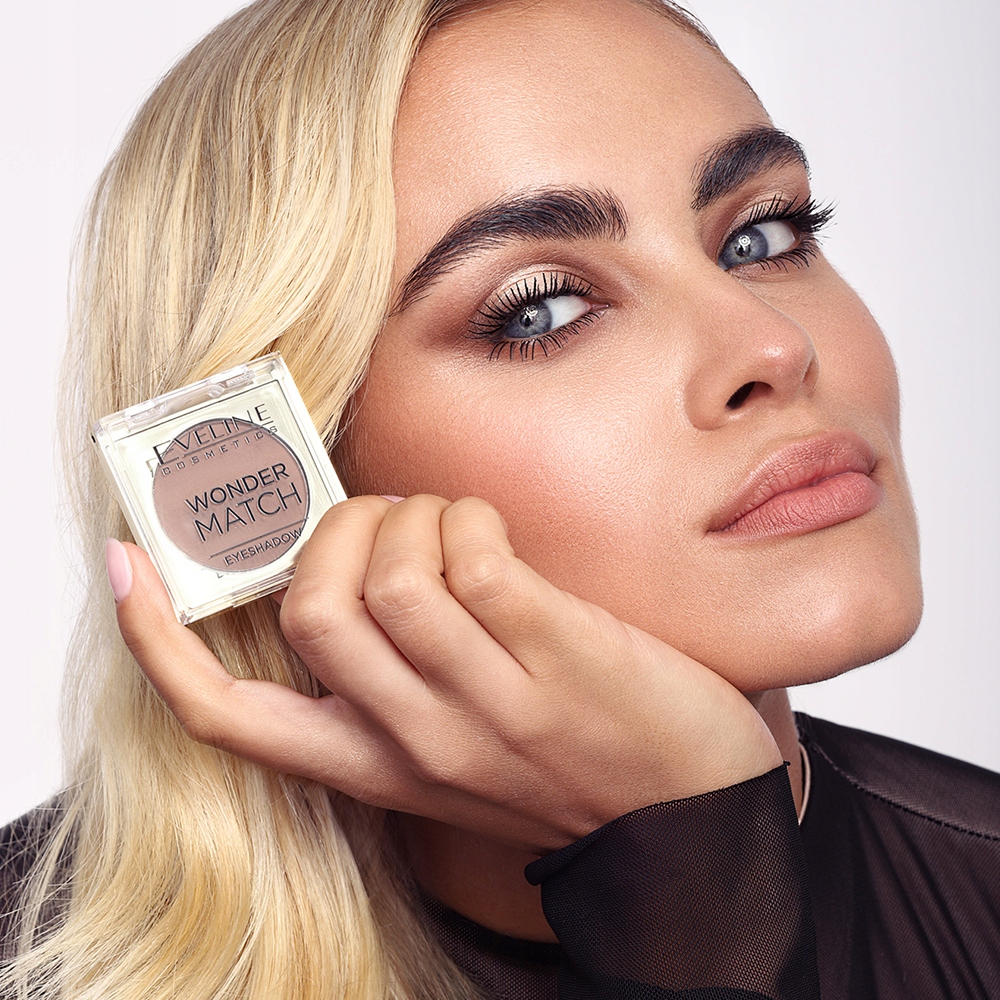 Eveline Cosmetics Wonder Match Cień do powiek Mono Nr 05 - Golden Glow Produkt wodoodporny tak