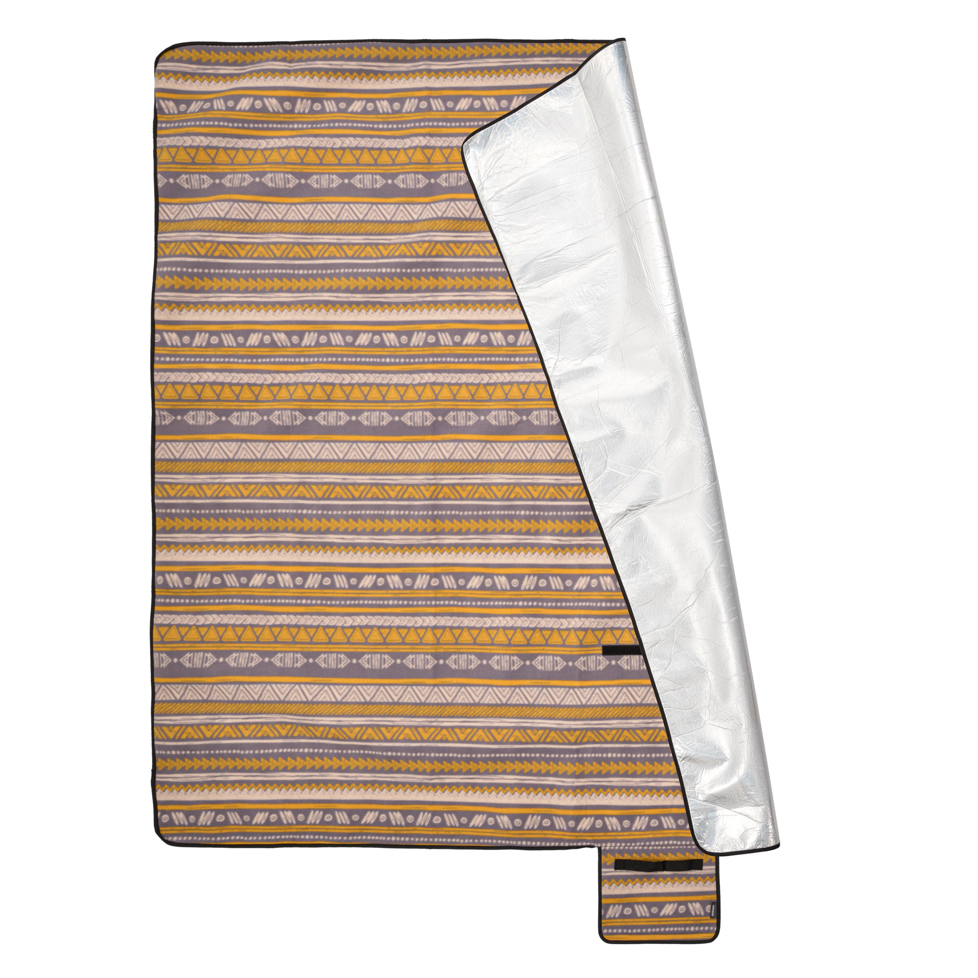 KOC PIKNIKOWY PLAŻOWY Z IZOLACJĄ ALU METEOR DUŻY XL 175x200 ALU 3 warstwy Stan opakowania oryginalne