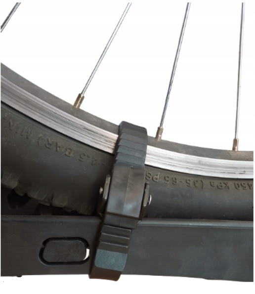 Uchwyt rowerowy Pasek rowerowy z tworzywa do kół 34 cm solidny 4 sztuki Długość 34 cm