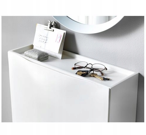 SZAFKA NA BUTY IKEA TRONES BIAŁA 1 SZT 52X18X39CM Marka Ikea