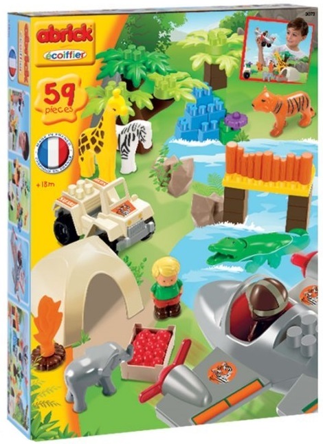 

Zestaw Klocków Safari Smoby Ecoiffier 59 elem.