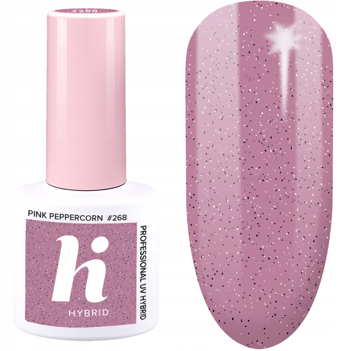 

268 Hi Hybrid Lakier Hybrydowy Pink Peppercorn