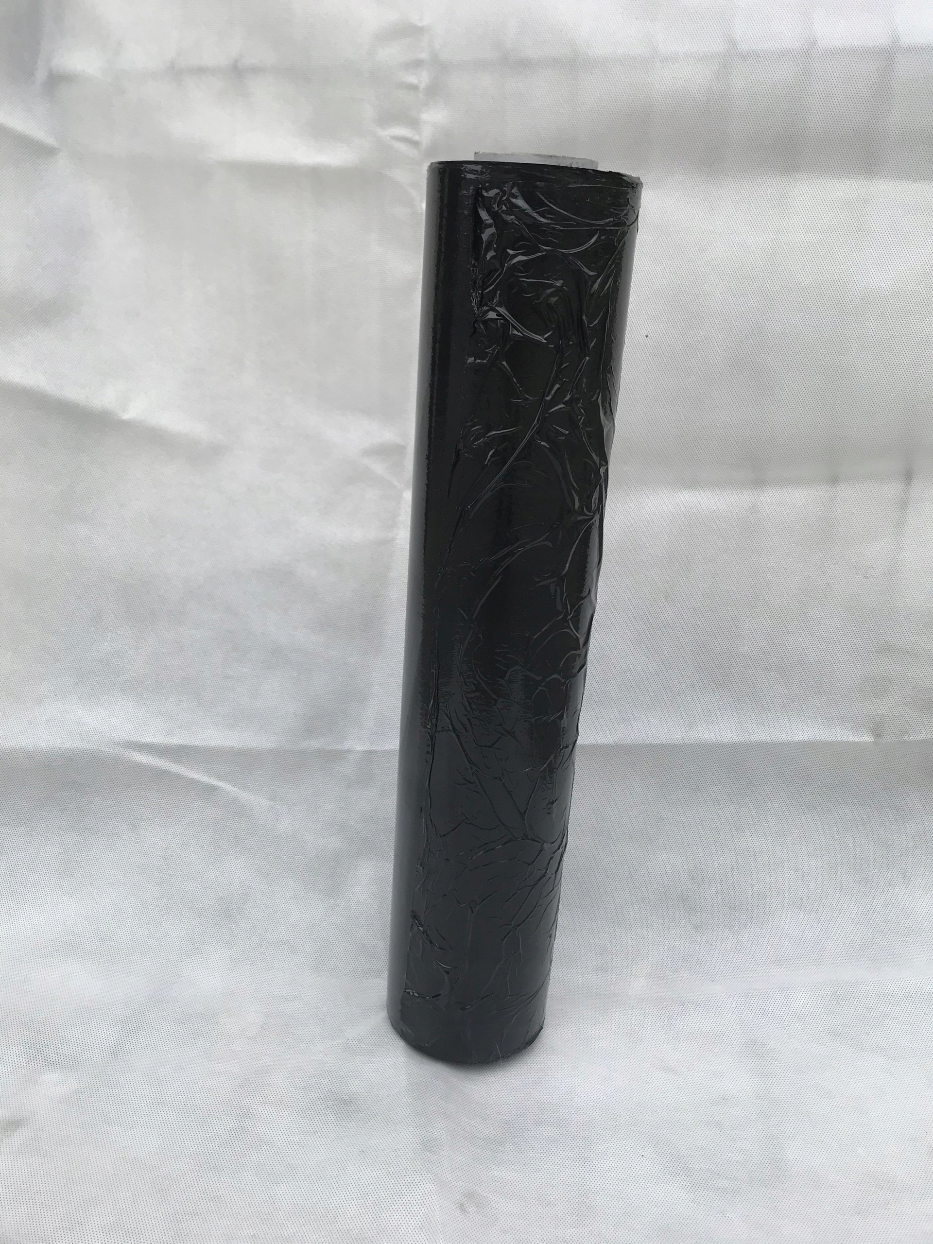 FOLIA STRETCH CZARNA ROLKA 3 KG CIENKA TUBA GILZA Szerokość folii 50 cm