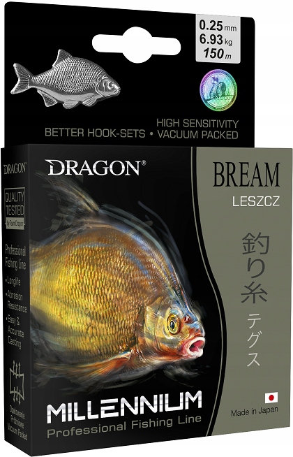 

Żyłka Dragon Millenium Made In Japan Leszcz 150m 0