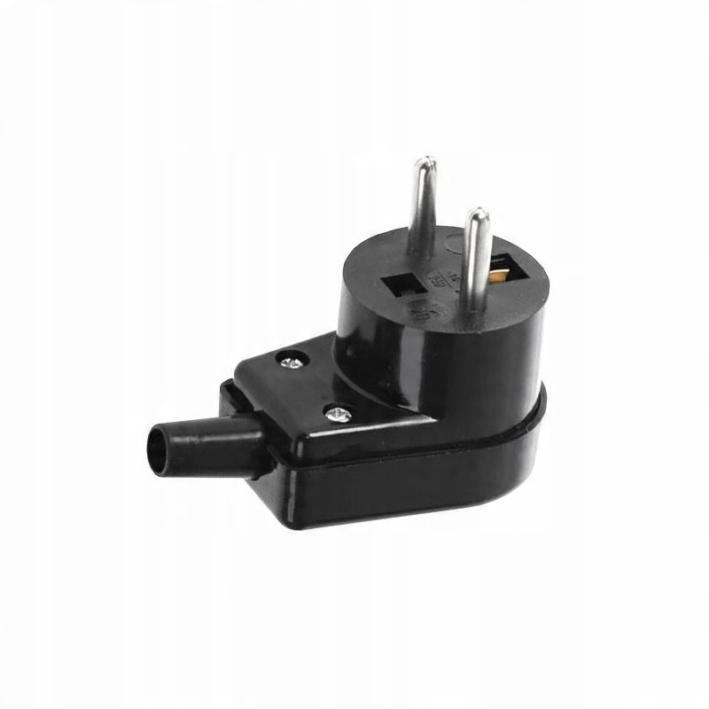 

Wtyczka kątowa 16A 250V IP20 czarna