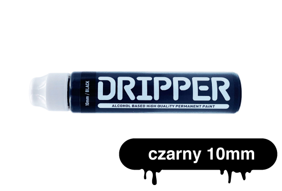

Marker dekoracyjny mop Dripper 10mm czarny