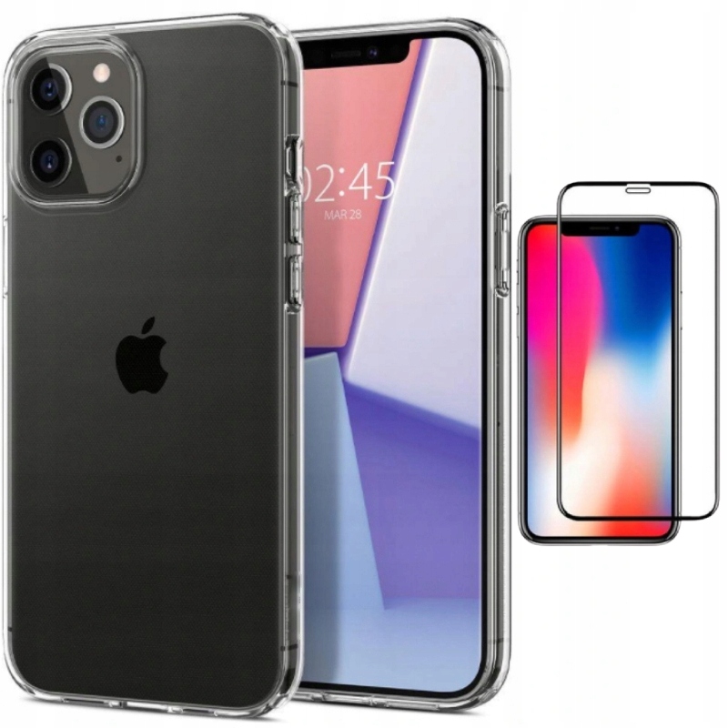 

Etui Spacecase Air Do Iphone 12/12 Pro + Szkło