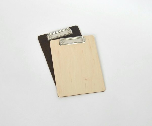 

Drewniany Clipboard Deska Z Klipsem A5