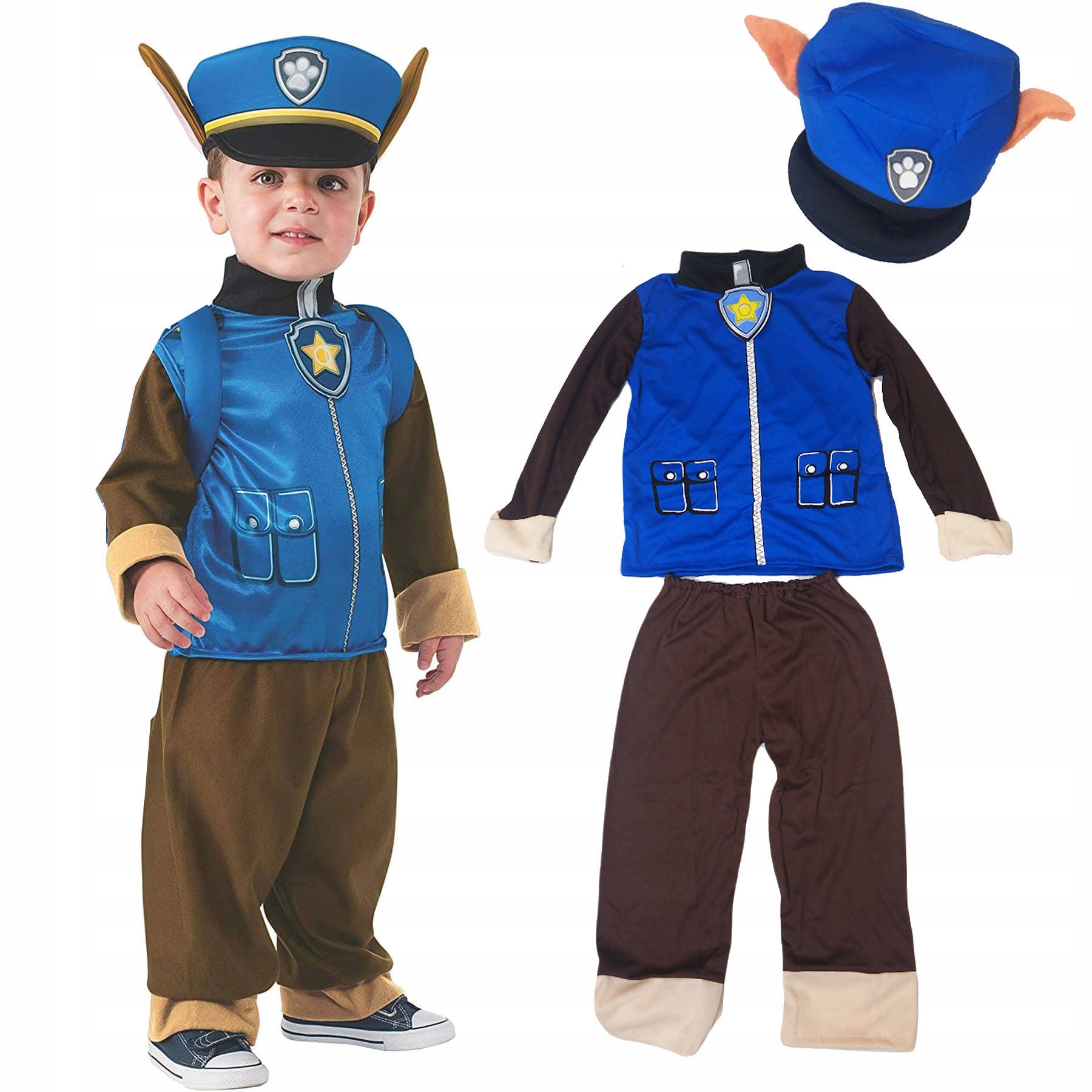 

Strój Psi Patrol Policja Chase Przebranie 116-122