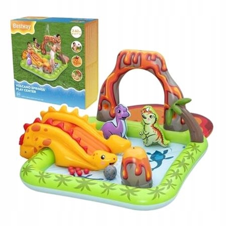Vodní Dětské Hřiště Dinosauři Sopka