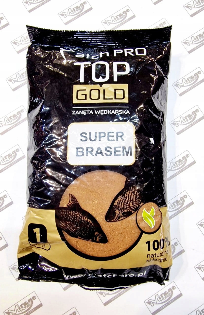 Zanęta Match Pro Top Gold 1kg Brasem #283937