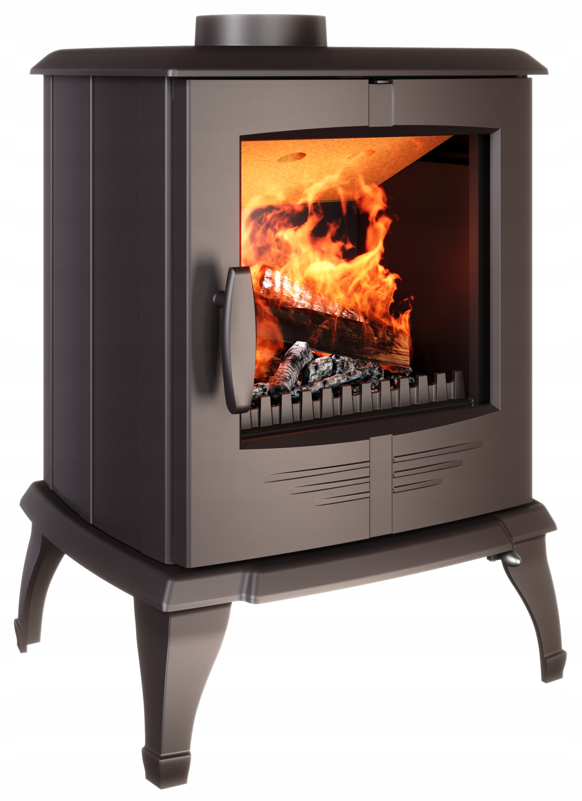 Kamna litinová volně stojící kamna koza litinová 7,9 kW krb na dřevo P8