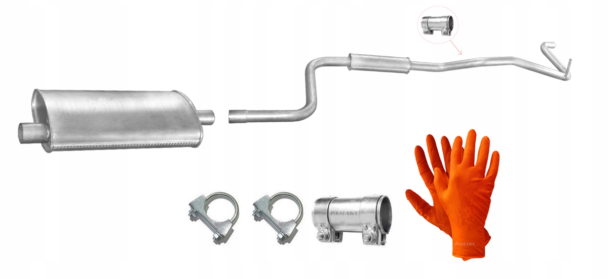 Chrysler Grand Voyager 3.3i V6 110kW (1992-1995) Tlumič Koncový