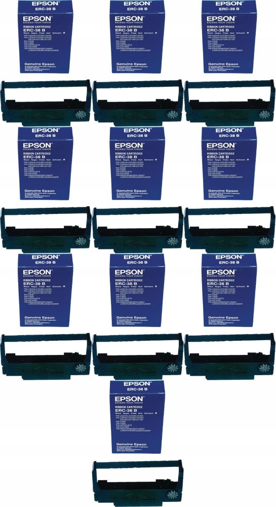 Kaseta Epson ERC-38B 3 mln znaków black czarny x10
