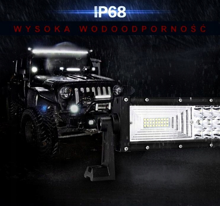 СВЕТОДИОДНАЯ ПАНЕЛЬ РАБОЧАЯ ЛАМПА ГАЛОГЕННАЯ ПОЛОСА 594W 7D