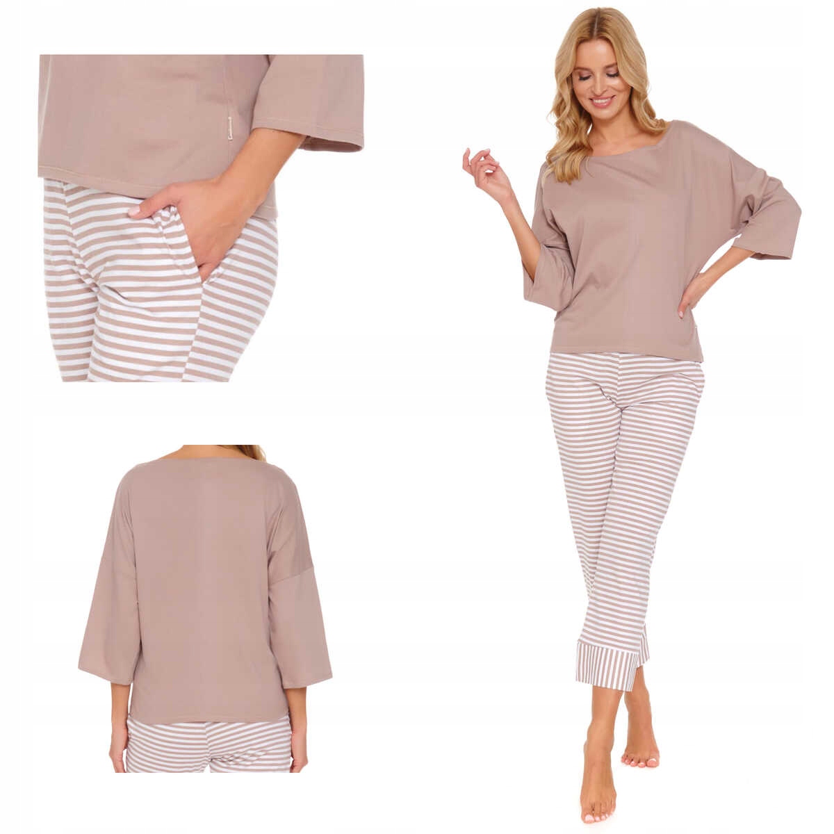 Doctornap Piżama Pm 5119 beżowa M