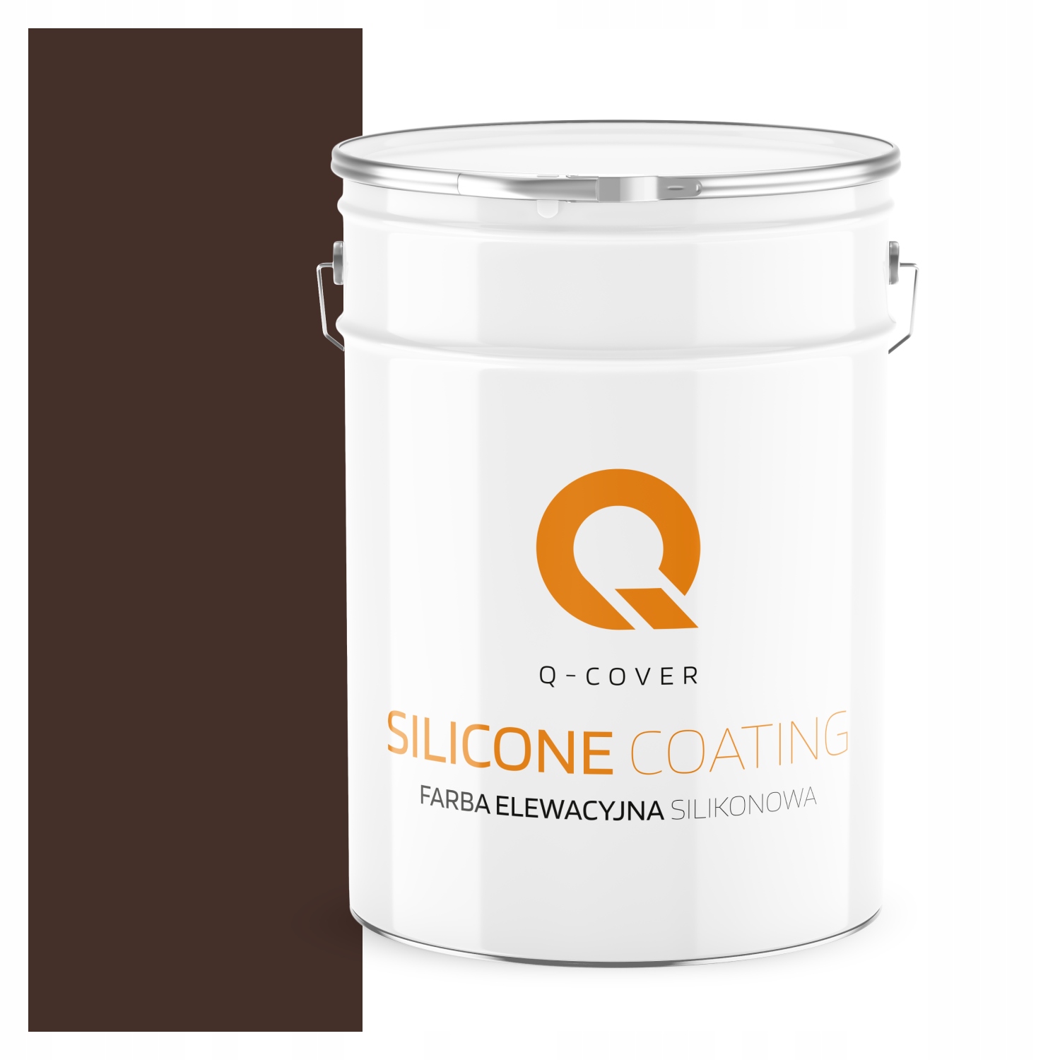 Vonkajšia Fasádna Farba Hnedá 10 L Paropriepustná Čokoládová Hnedá 8017