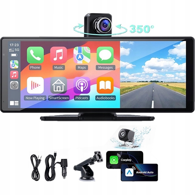 Rádio monitor Xenso X10 10.26" stanice Apple CarPlay Android Auto s kamerou