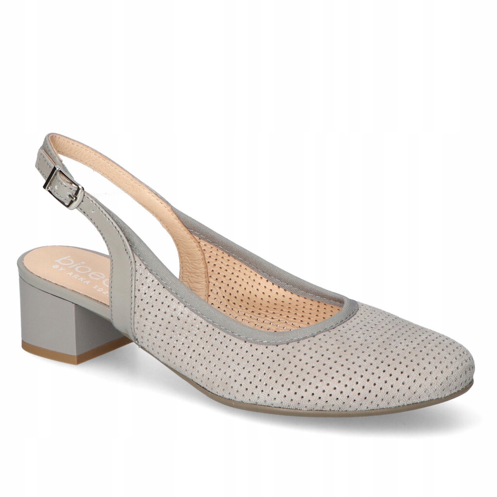 Sandály Arka BI3532/1359+0387 Šedý semiš 36