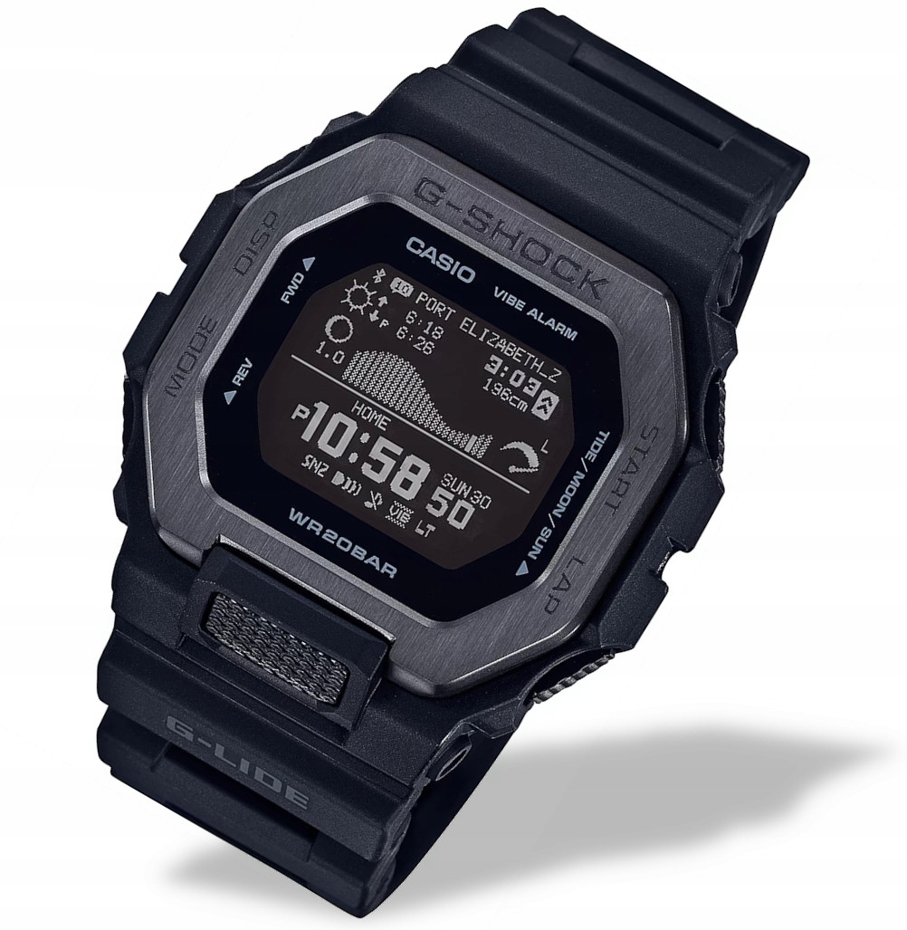 Černé pánské hodinky Casio G-Shock GBX-100NS Krokoměr Gravírování