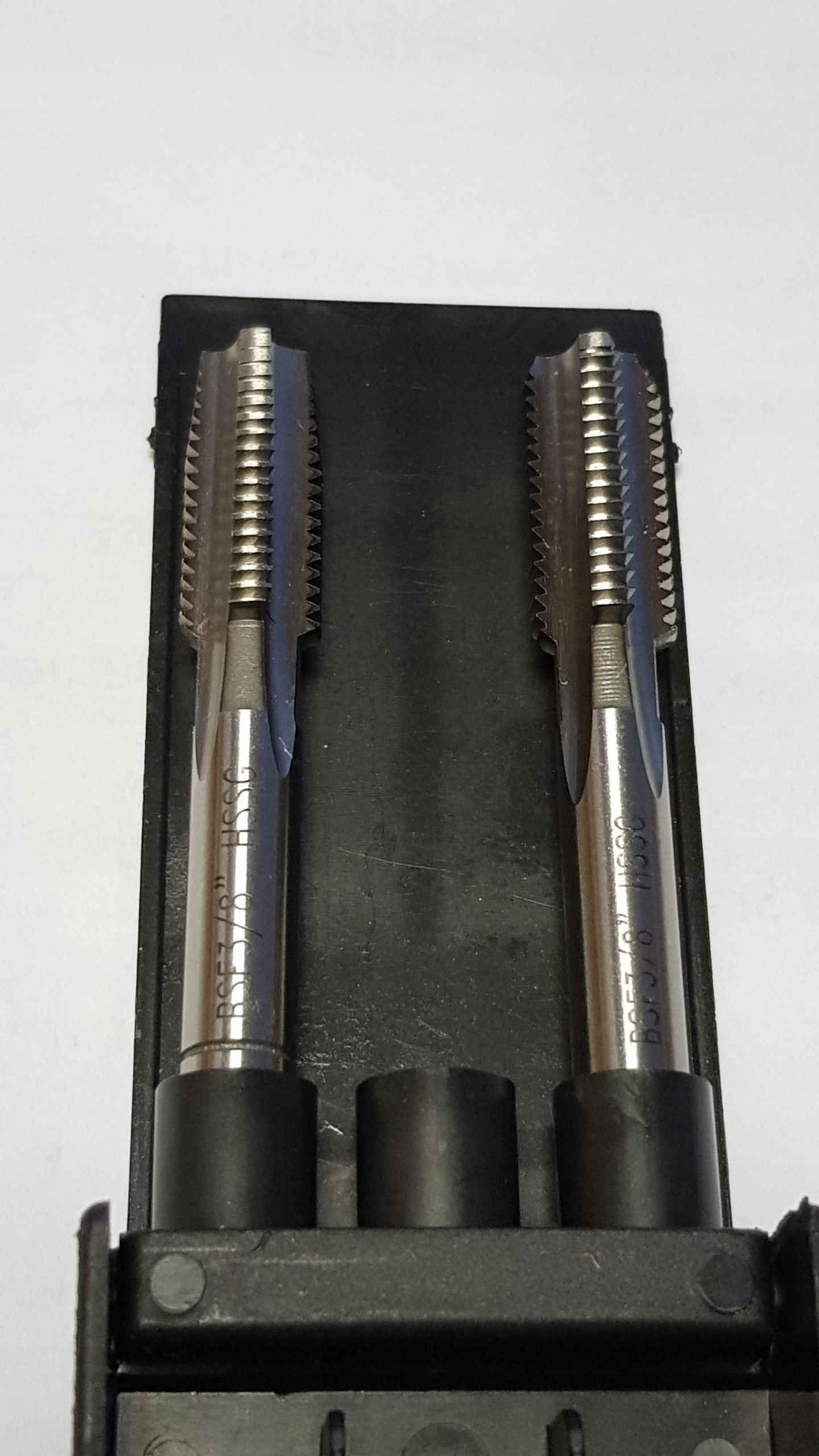 Coppia Maschio E Filiera HSS BSF 3/8-20 - Per Filettatura Metalli