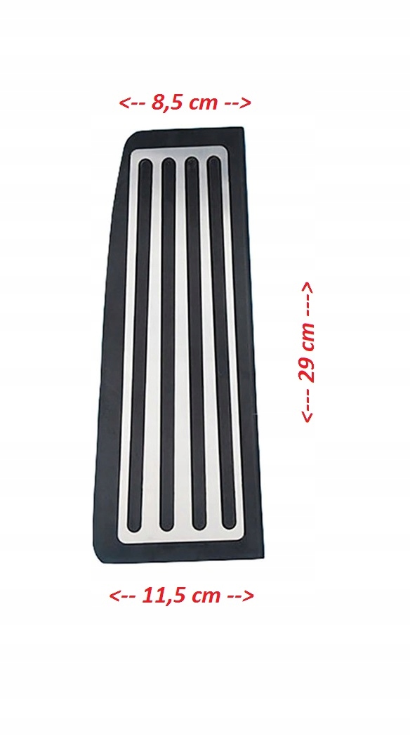 Nakładki na pedały chrom Volvo XC60 2017+ Producent inny