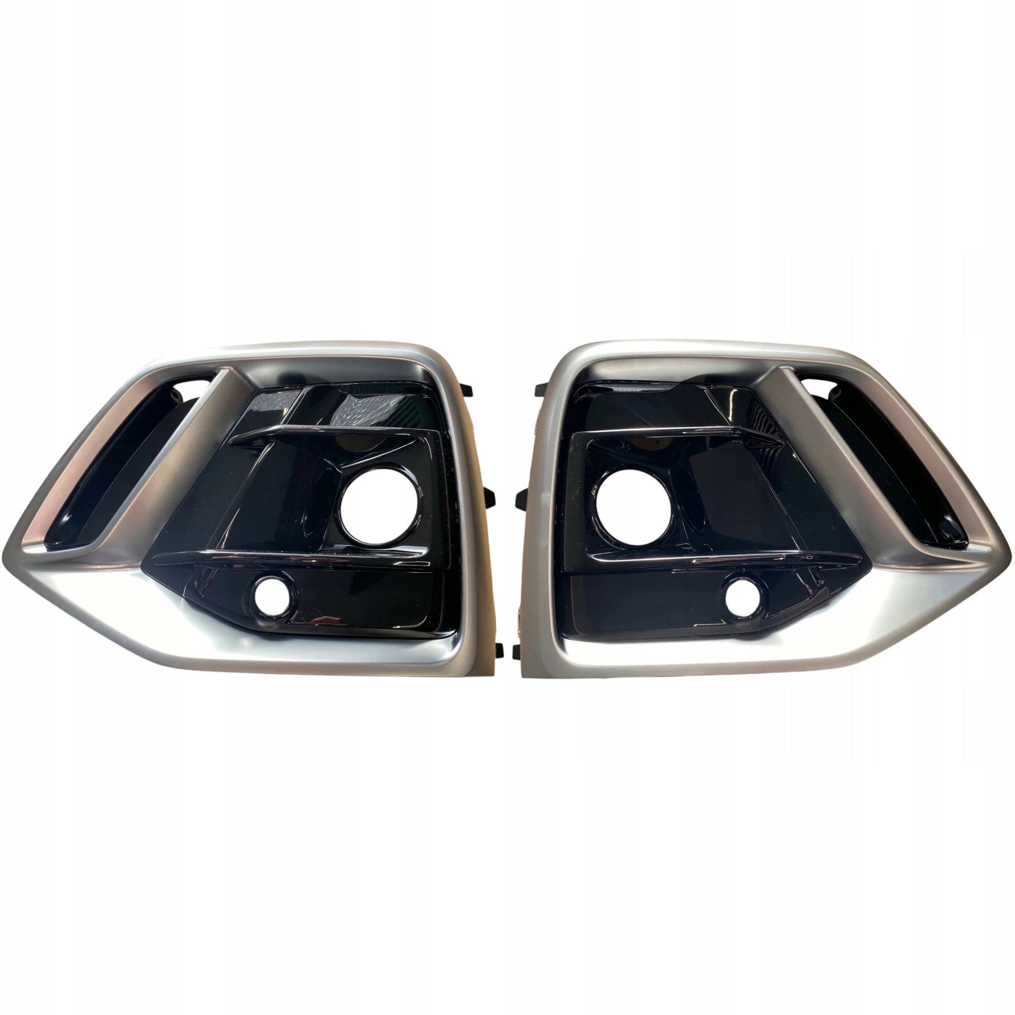 Audi Q5 80A 2020+ S-Line Kratki Nárazníku Pravá Levá krytka černá lesklá