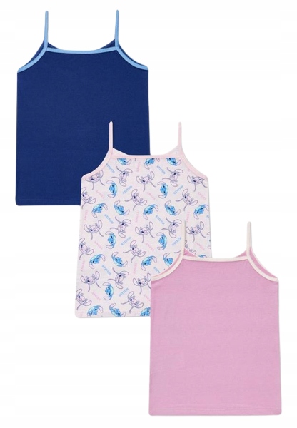 Podkoszulki STITCH DISNEY 4-5lat 110cm 3-pak Marka Disney