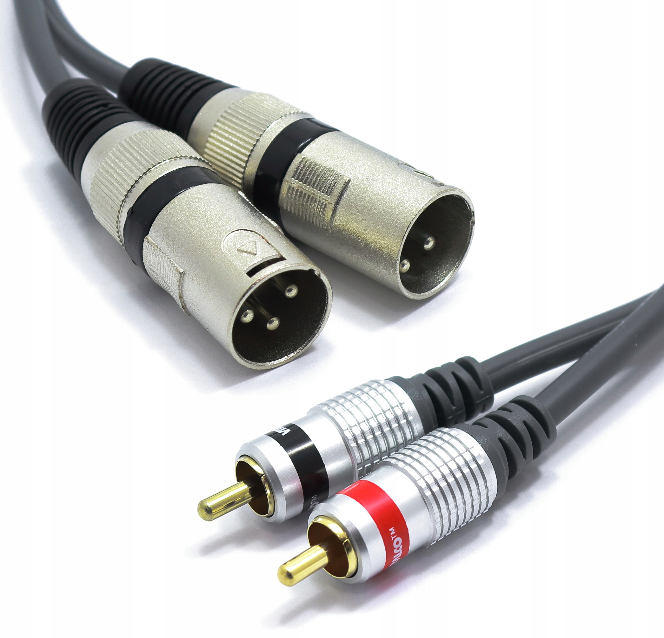 

Kabel 2x Xlr Męski 2x Wtyk Rca Vitalco MKR20 5m