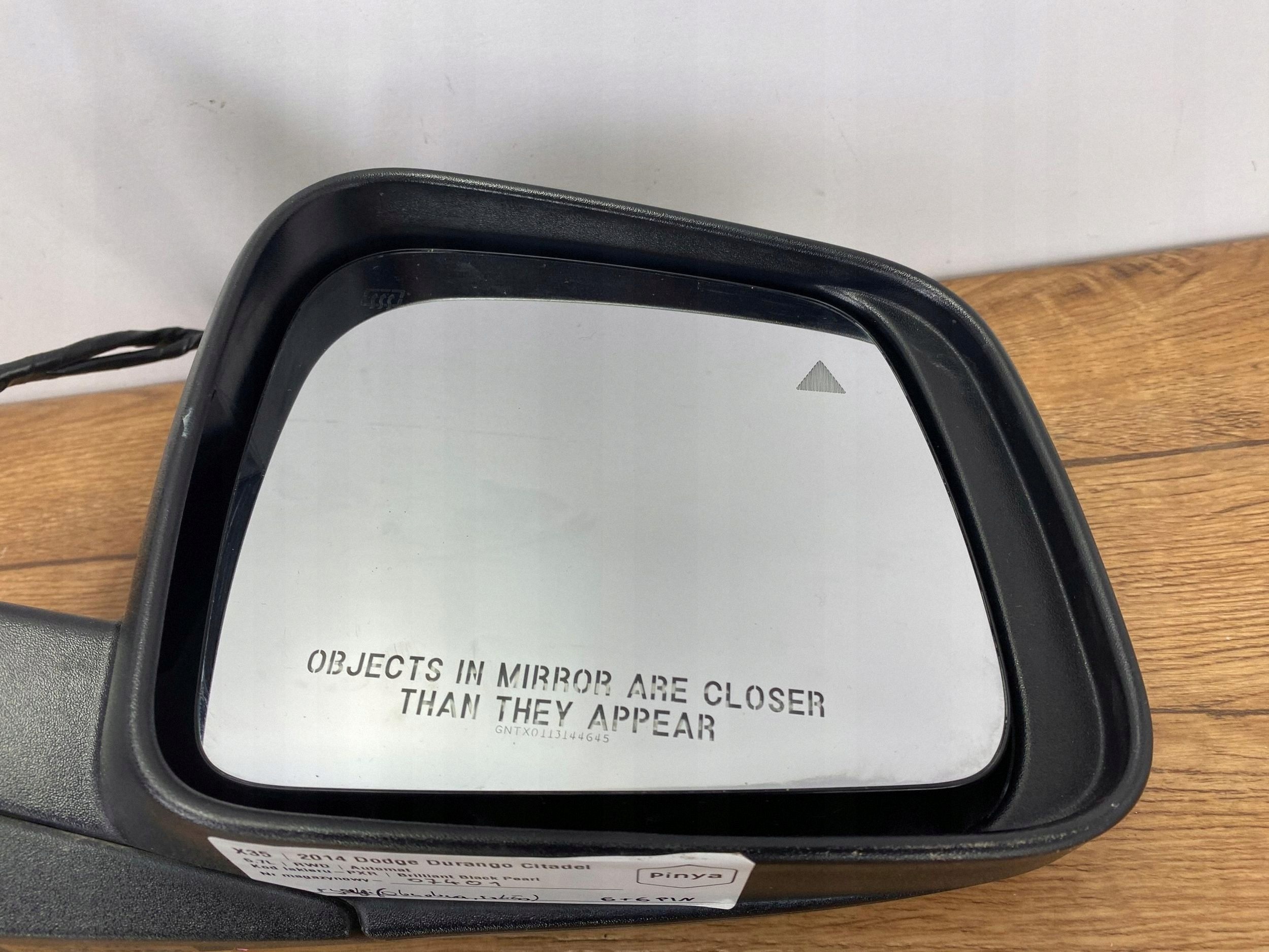 mirror exterior right chrom 13 PIN 7+6 Dodge Durango 2014+