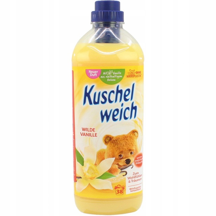 

Kuschelweich Weichspüler Wilde Vanille 38WL 1l