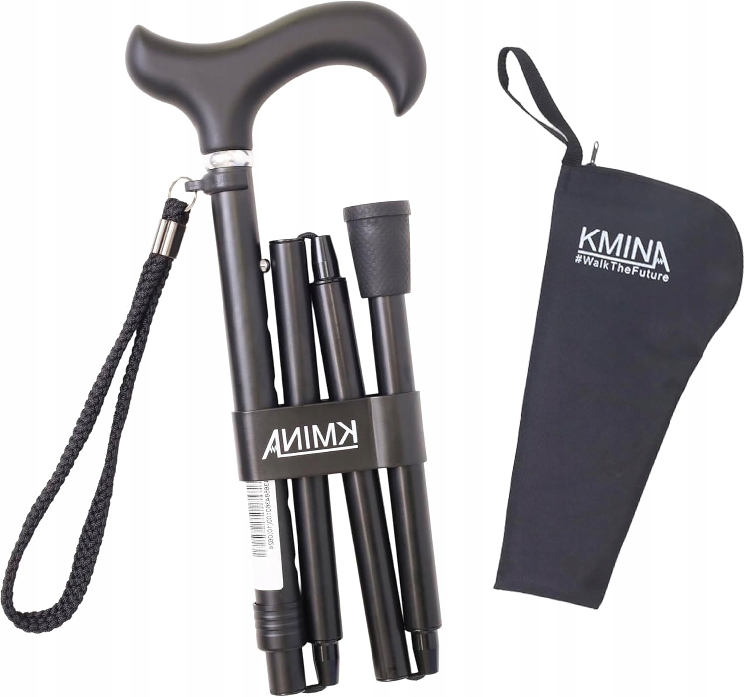 Kmina Pro k10019 Skládací hůlka s regulací pro muže a ženy