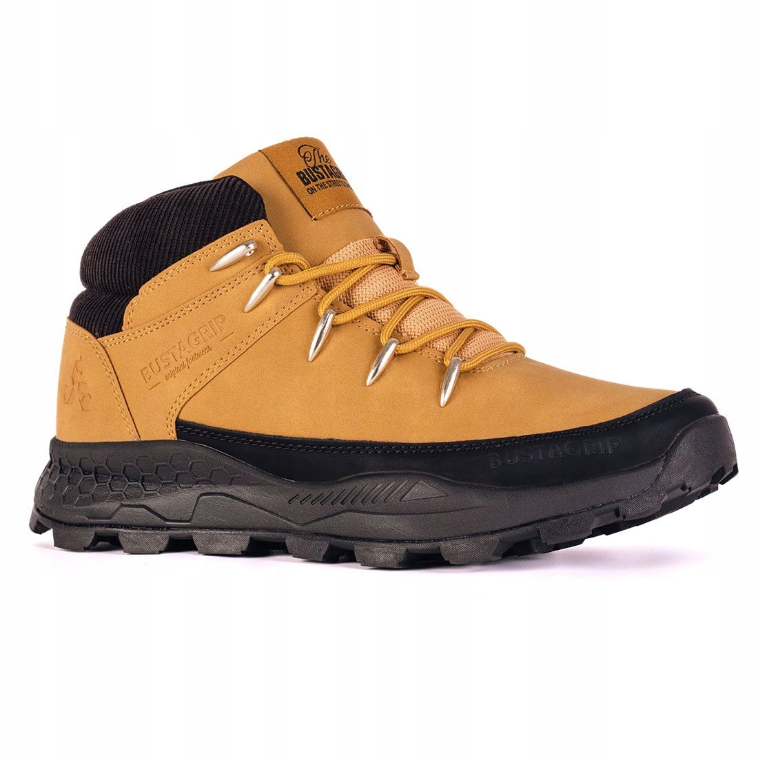 Zimní boty Bustagrip Perun 2 žluté, hořčicové