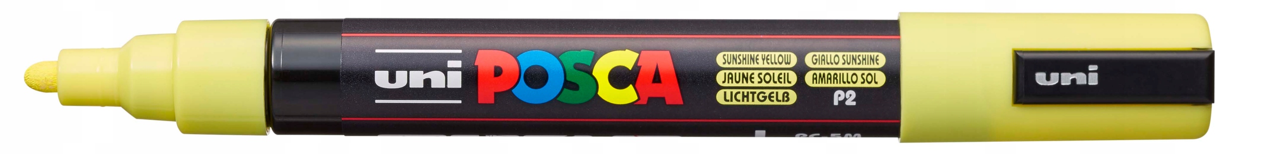 

Marker z farbą plakatową Posca PC-5M Pastel Żółty