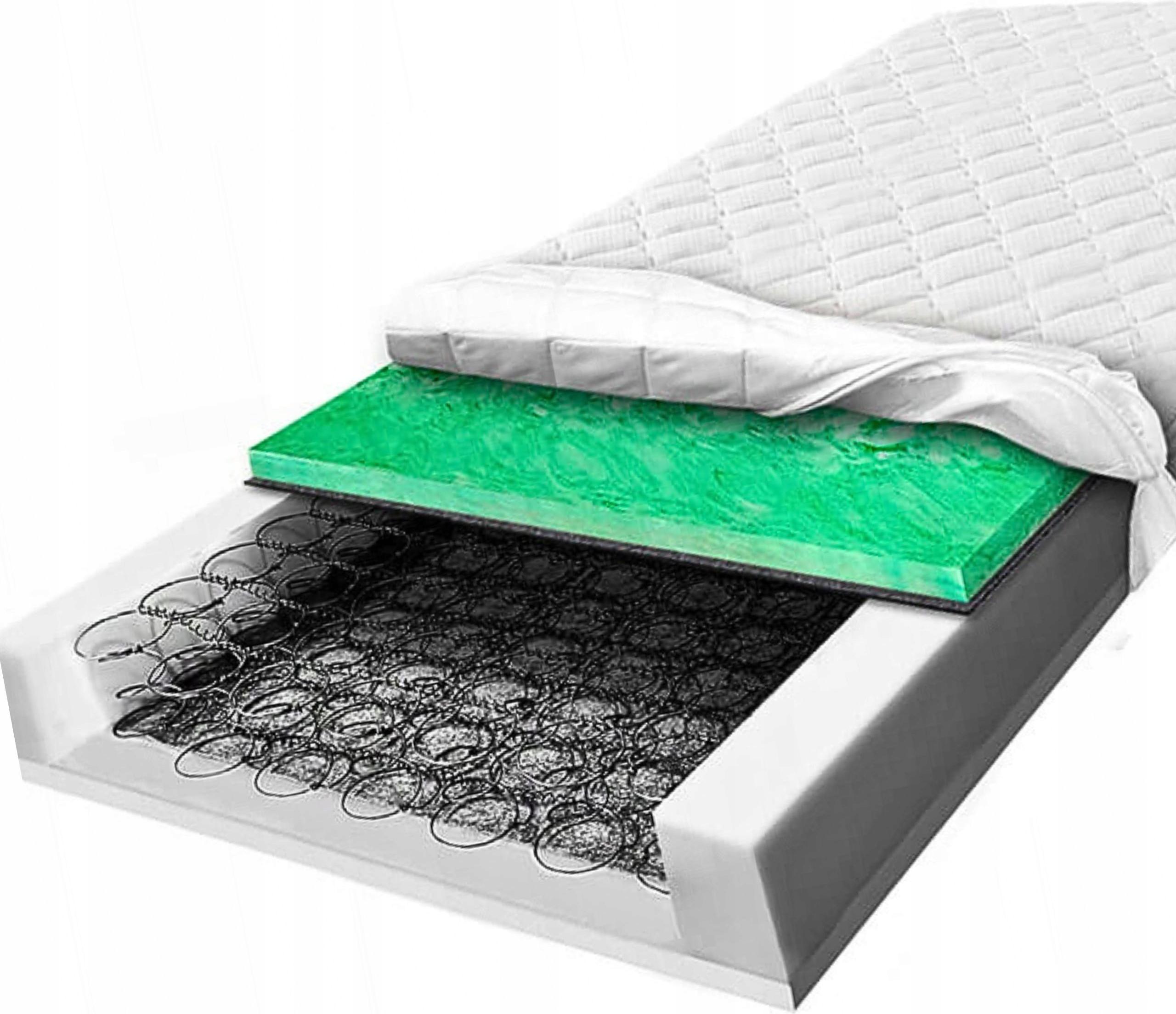 Matrace Bonelové pružiny 120x200, vysoce pružná a pevná pěna – 18 cm