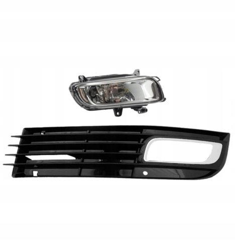 Audi A8 D3 2009-2010 Atrapa Mřížka Halogenová Mlhová Lampa Levá