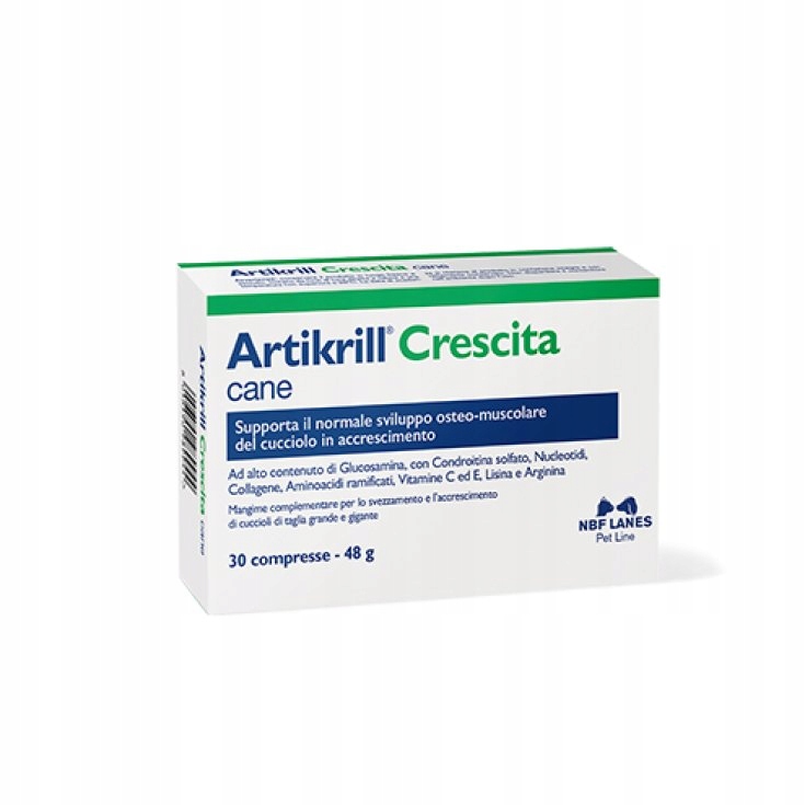 Nbf Lanes Artikrill Crescita cane 30 – podpora růstu štěňat