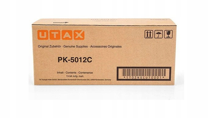 Originálny toner Cyan Utax 3560 PK-5012C, PK5012C (1T02NSCTU0, 1T02NSCTA0,