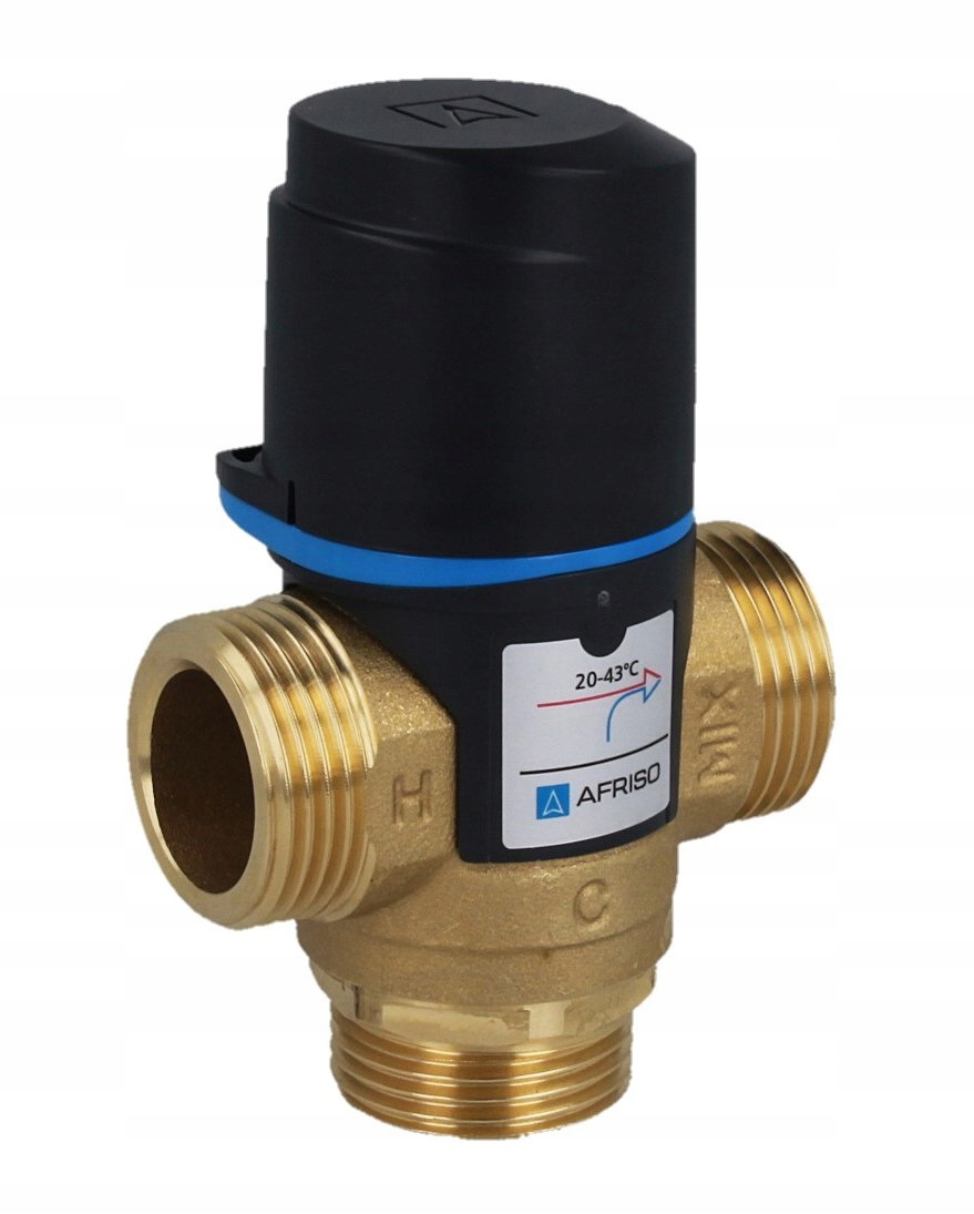 Termostatický zmiešavací ventil Atm 561, Dn 20, 20 ÷ 43°C, Kvs 2,5, Gz 1"
