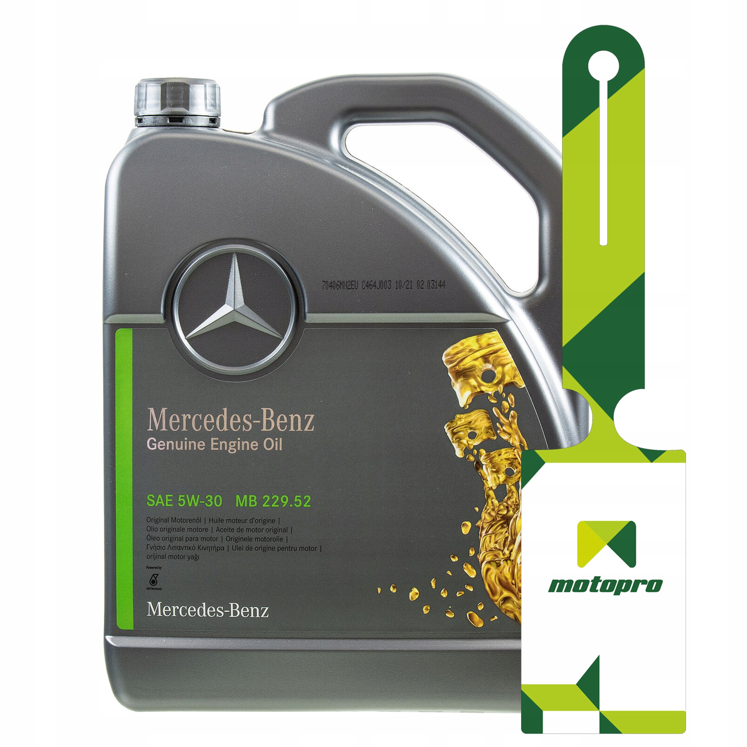 Mercedes 5W30 229.52 5L olej serwisowy Zawieszka Gratis!