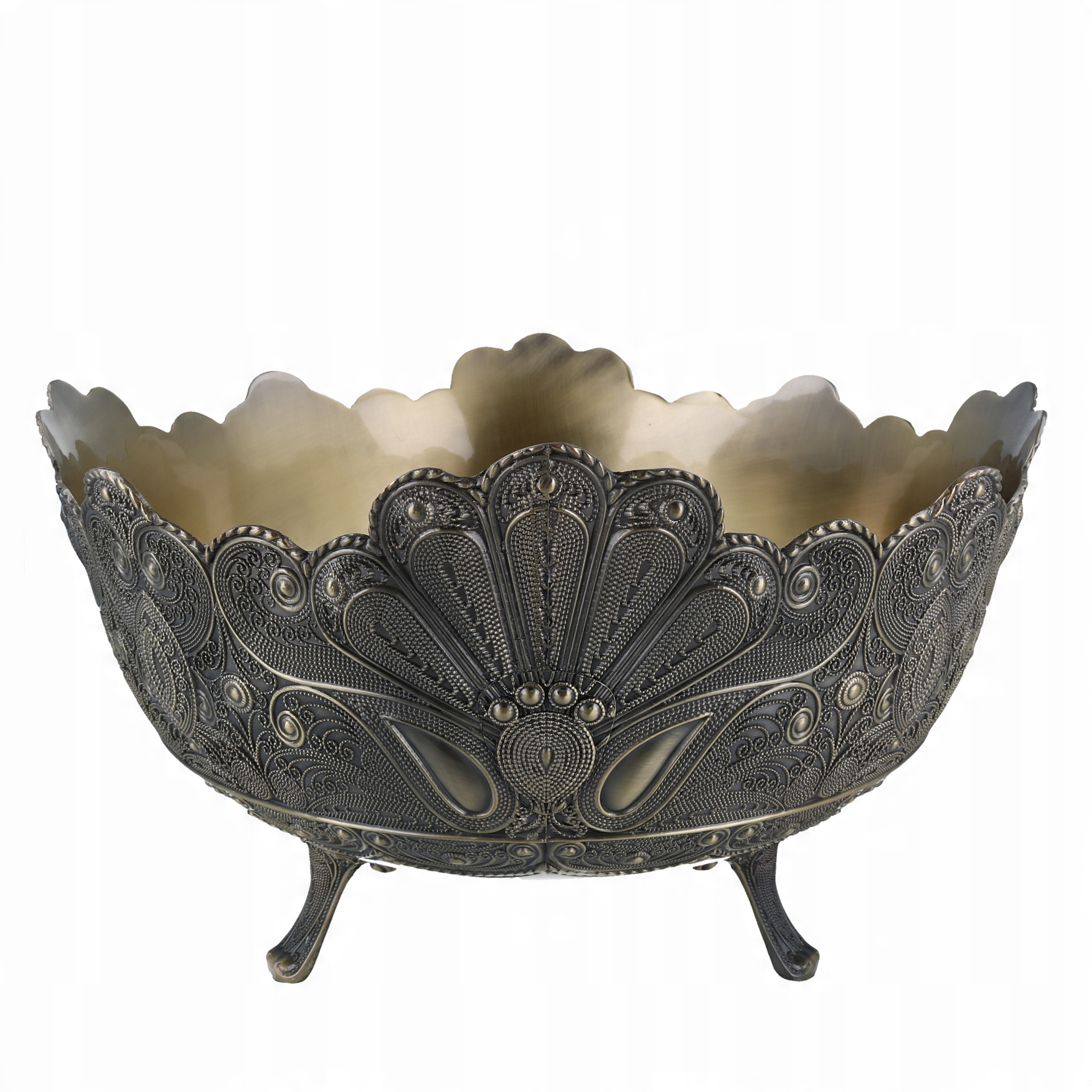 

Patera miska Złota metal platerowana