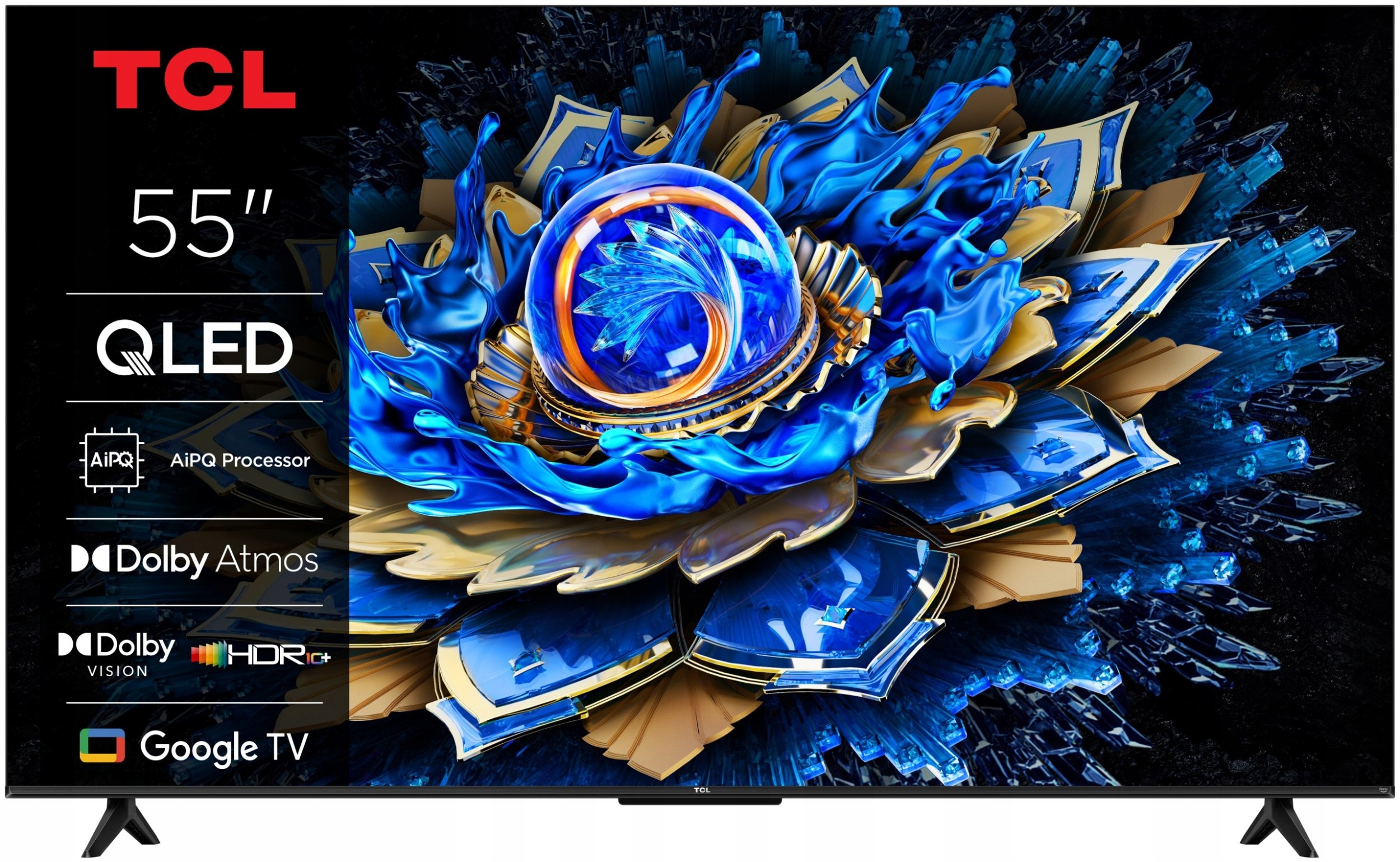 Telewizor TCL 55T69C QLED 55'' 4K Ultra HD Google TV