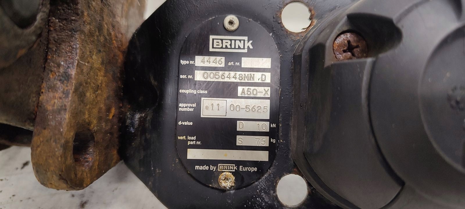 gancio traino BRINK BMW E90 berlina