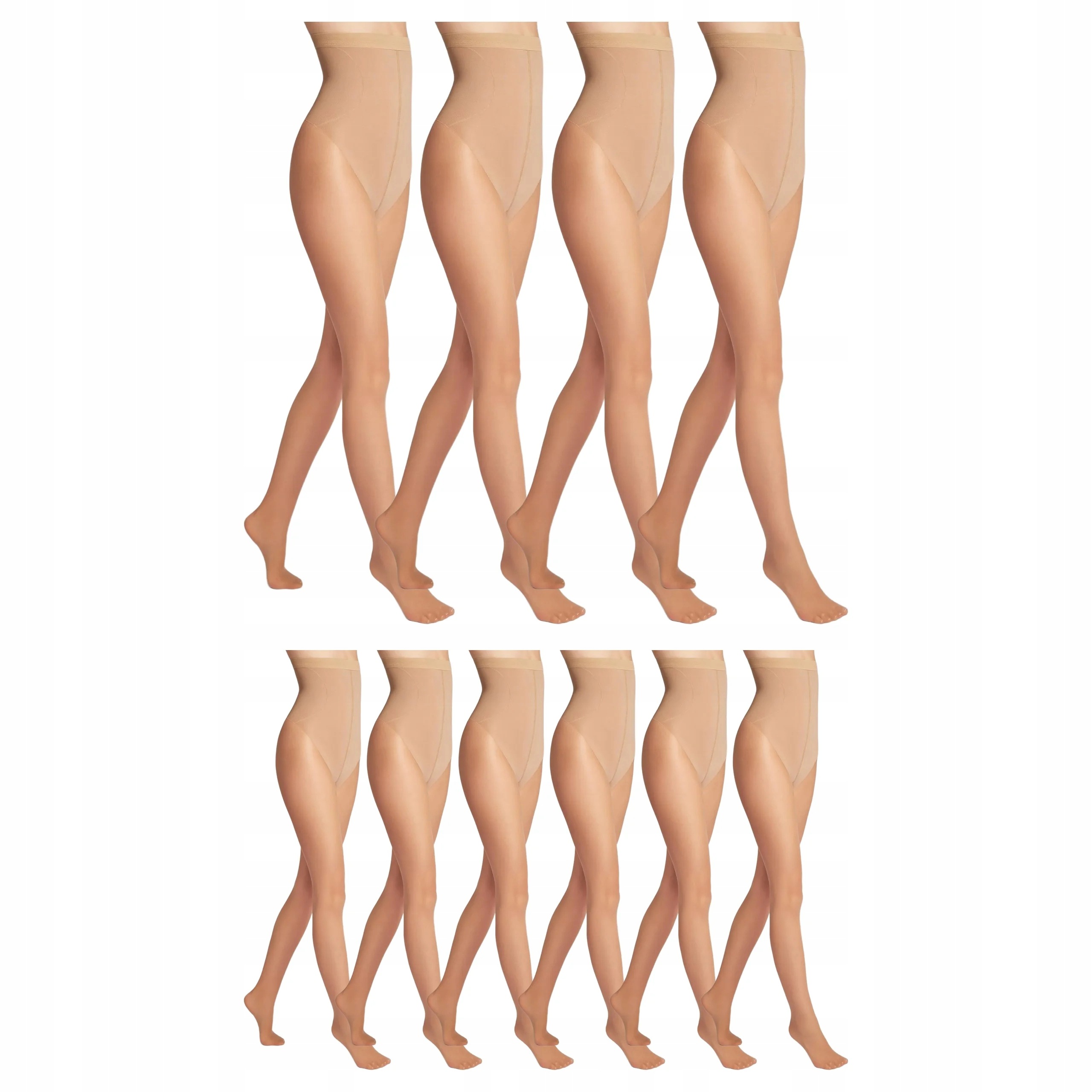 10 x Punčocháče punčocháče Talia Control 20 den Marilyn Beige 2-S