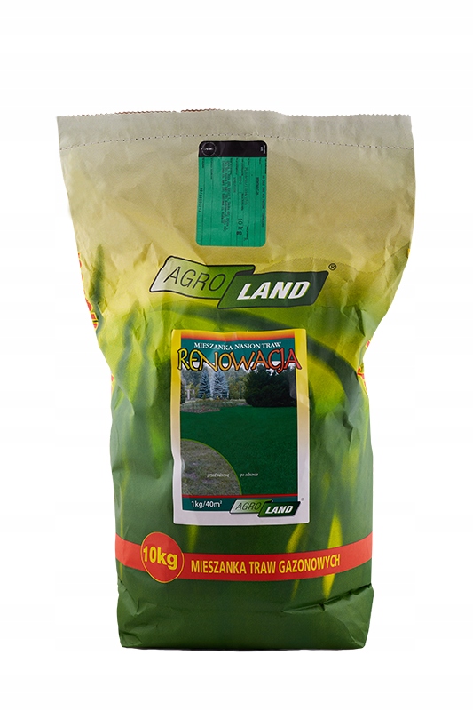 TRAWA RENOWACJA NASIONA TRAW 10KG AGRO-LAND
