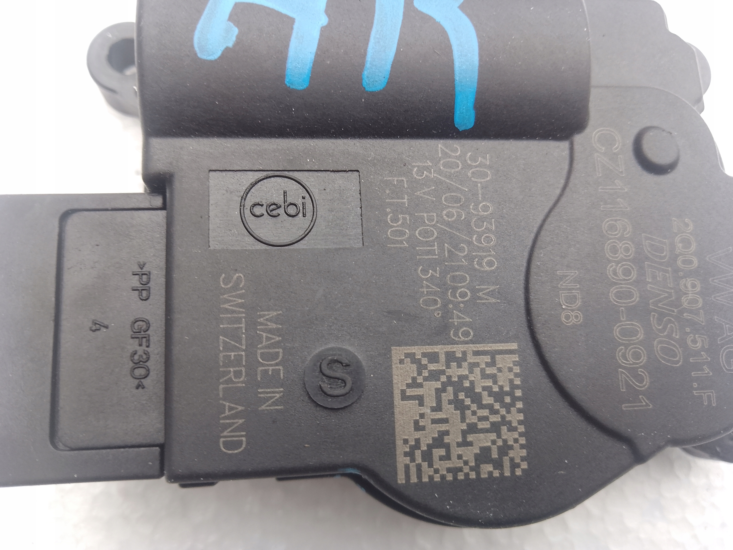control unit air conditioning devices VW AUDI SEAT 2Q0907511F