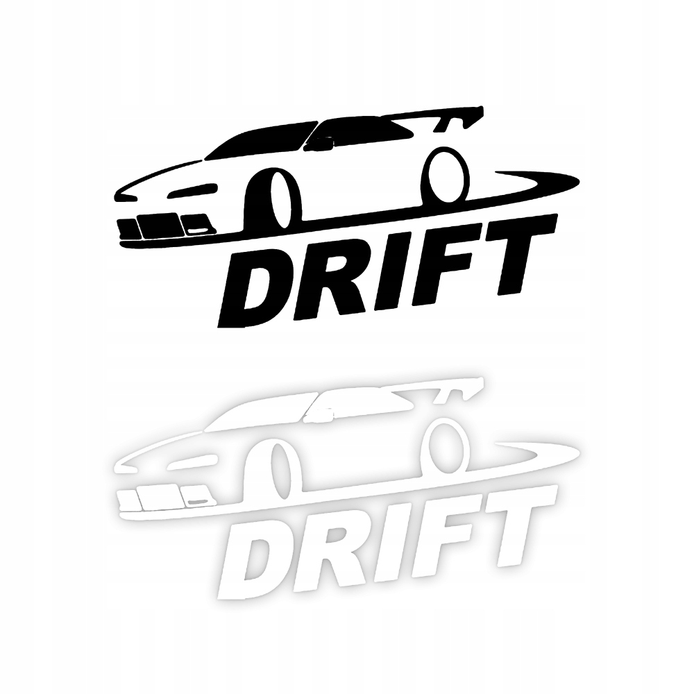 

Naklejka Drift na samochód na auto Kolor