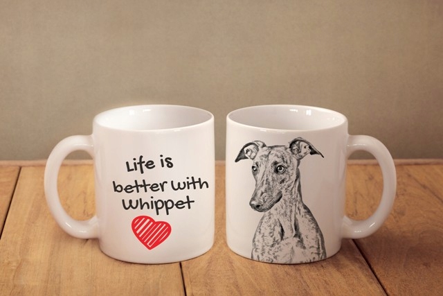 

Whippet Kubek ceramiczny z nadrukiem